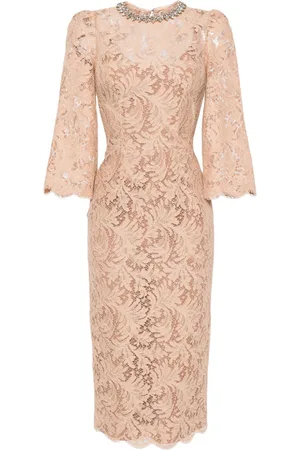 Jenny Packham Abito Aria midi in pizzo