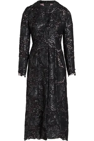 Giambattista Valli Cappotto monopetto con ricamo