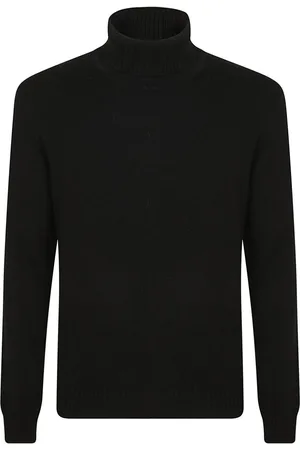 CENERE GB Maglione a collo alto