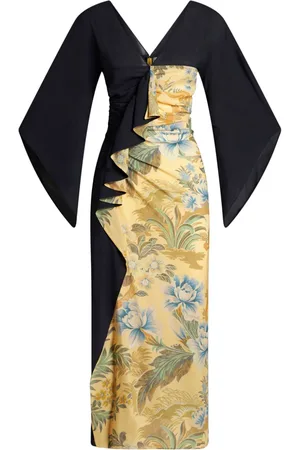 Etro Abito a fiori con ruches