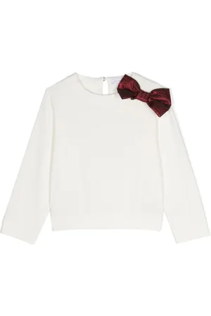 MONNALISA Felpa oversize con fiocco