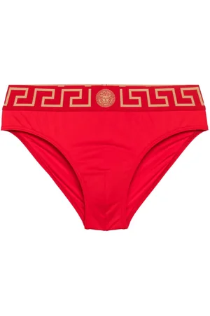 VERSACE Costume da bagno Greca Border