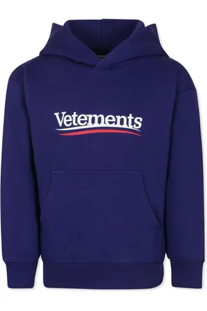 Vetements Felpa con cappuccio