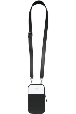 Emporio Armani Borsa per smartphone con placca logo