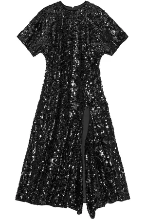 Ganni Abito in velluto con paillettes