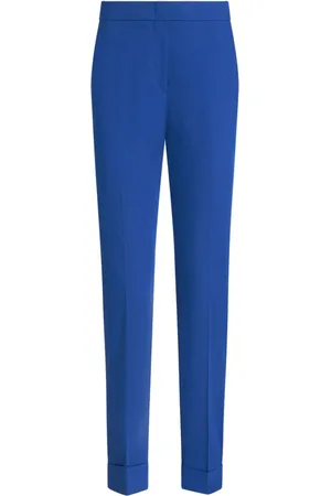 Etro Pantaloni crop in cotone elasticizzato