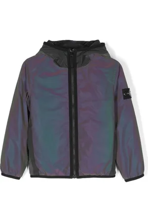 Stone Island Giacca con stampa Compass
