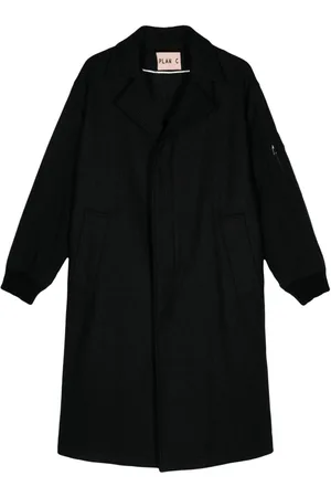 Plan C Cappotto con inserti a contrasto