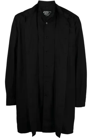 YOHJI YAMAMOTO Camicia con design a strati