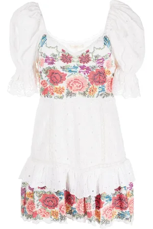 LOVESHACKFANCY Abito corto Thressey