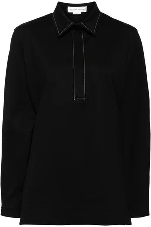 Victoria Beckham Top Ponti con dettaglio a gilet