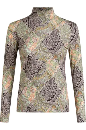 Etro Top con design patchwork