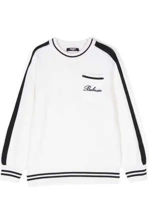 Balmain Maglione con ricamo