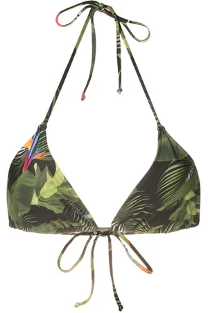 Lygia & Nanny Top bikini con stampa Hanna
