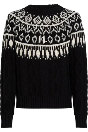 Karl Lagerfeld Maglione con intarsio