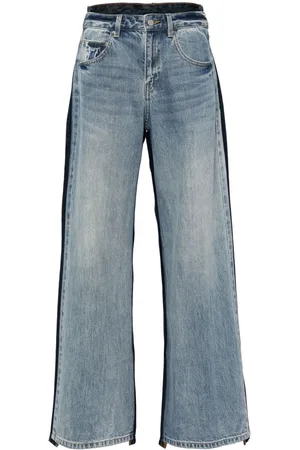 JNBY Jeans con design color-block