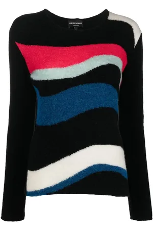 Emporio Armani Maglione con motivo astratto