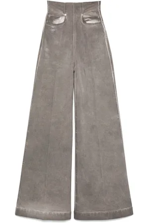 Rick Owens Jeans Dirt Cooper a gamba ampia