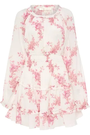 LOVESHACKFANCY Abito corto a fiori