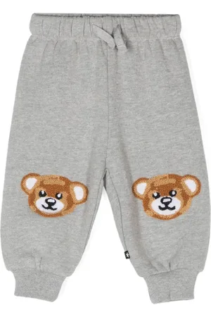 Molo Pantaloni sportivi con dettaglio orsetto