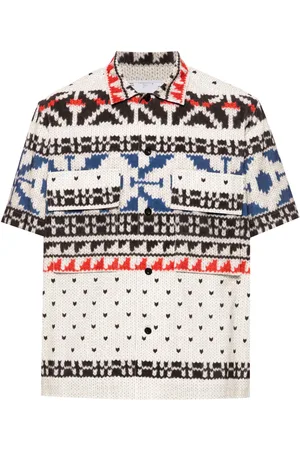 SACAI Camicia con stampa
