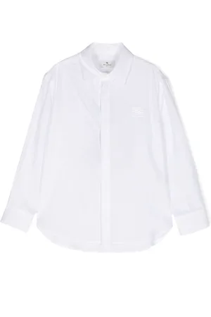 Etro Camicia con ricamo Pegaso