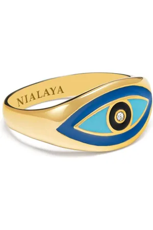 Nialaya Anello Evil Eye grande
