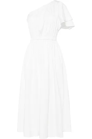 Cynthia Rowley Abito midi monospalla