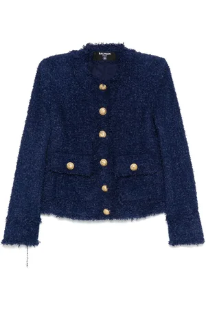 Balmain Giacca crop