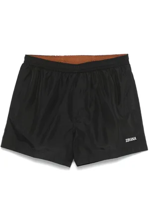 Ermenegildo Zegna Costume da bagno con ricamo