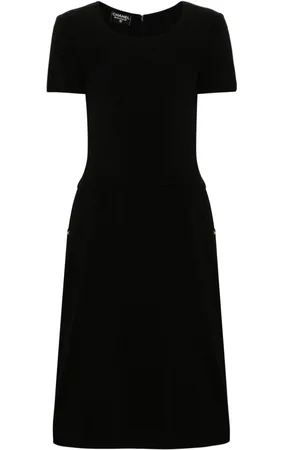 CHANEL Abito midi anni 