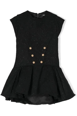 Balmain Abito con effetto jacquard