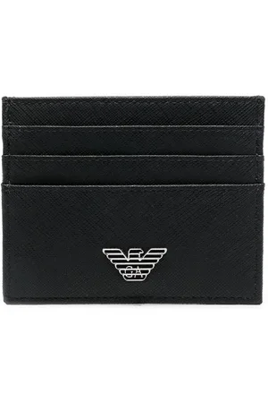 Emporio Armani Portacarte con placca logo