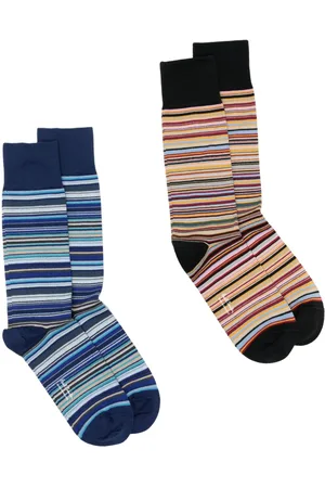 Paul Smith Set di 2 paia di calzini a righe