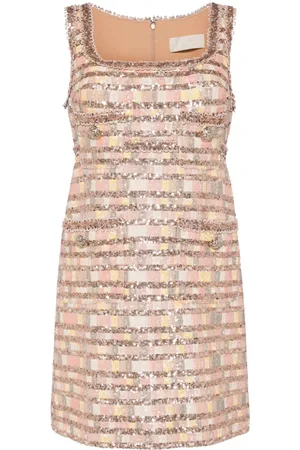 Elie saab Abito mini Camaleonte con paillettes