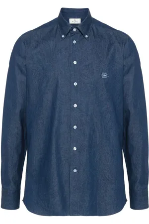 Etro Camicia Skater denim