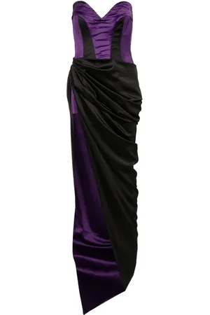 MITILIANE COUTURE Abito lungo asimmetrico
