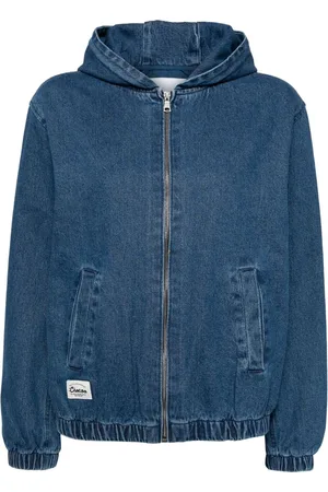Chocoolate Giacca denim con zip