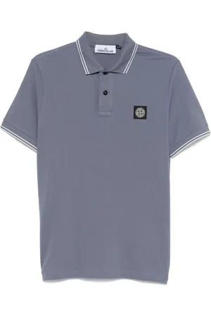 Stone Island Polo con applicazione logo