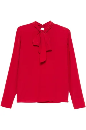 Twin-Set Blusa con dettaglio foulard