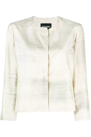 Giorgio Armani Giacca con scollo rotondo anni 2000