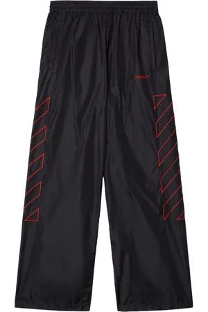 OFF-WHITE Pantaloni sportivi con ricamo