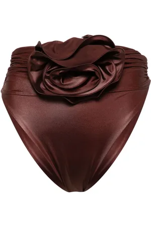 MAGDA BUTRYM Slip bikini con applicazione a fiori