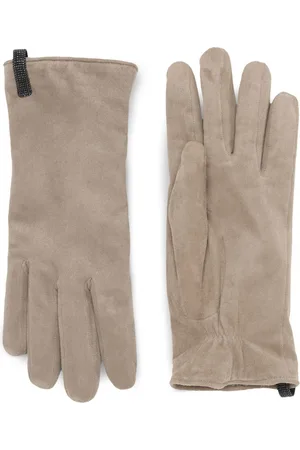Brunello Cucinelli Guanti in suede
