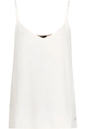 Armani Exchange Top con monogramma