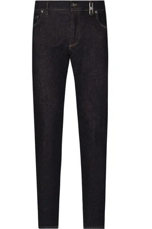 Dolce & Gabbana Jeans slim con applicazione