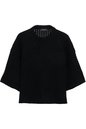 Fabiana Filippi T-shirt in maglia con dettaglio cuciture