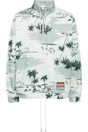 Maison Kitsuné Giacca con stampa grafica