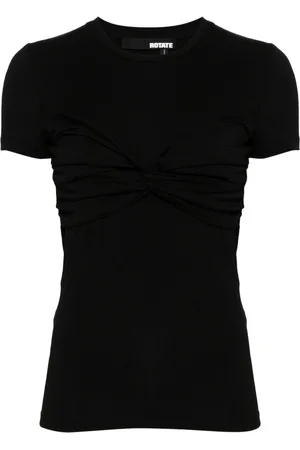 ROTATE T-shirt con nodo