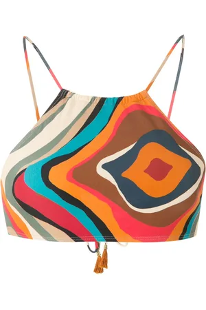 Lygia & Nanny Top bikini Ilana con stampa